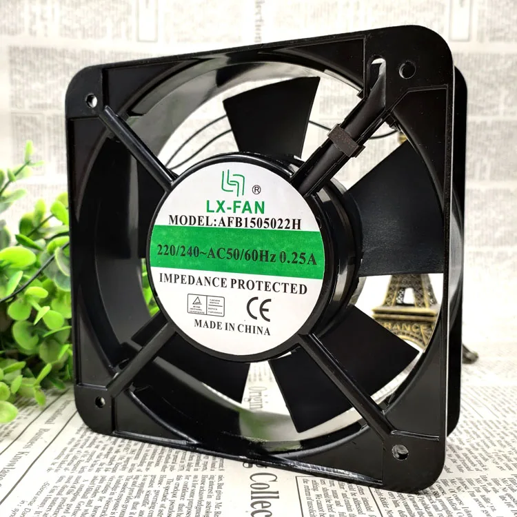 

AFB1505022H 15050 220 240V 0.25A AC AXIAL FLOW COOLING FAN