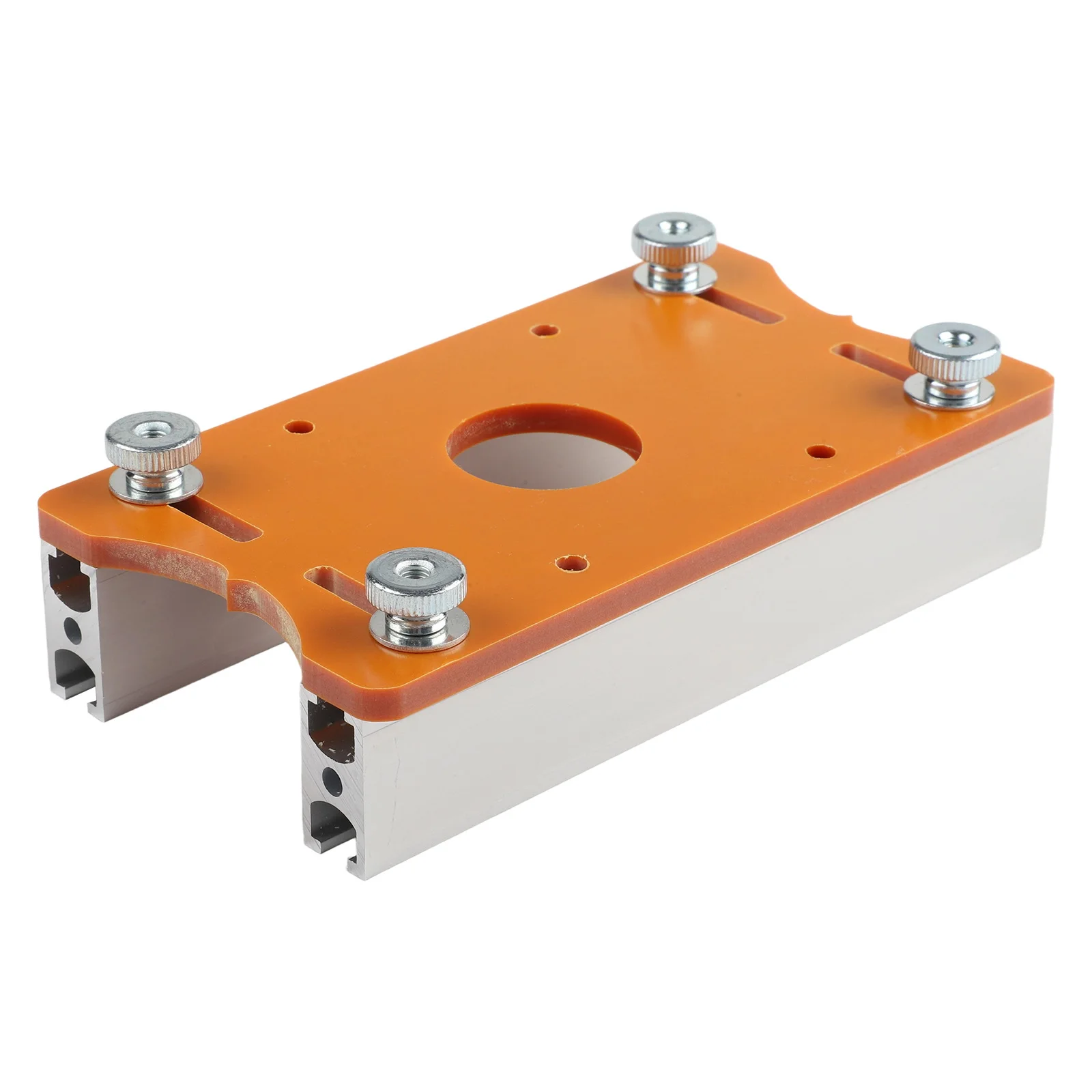 Diverse Applications of Compact Router Base Including Chamfering Finishing and Curve Cutting Made Easy with Adaptable Design