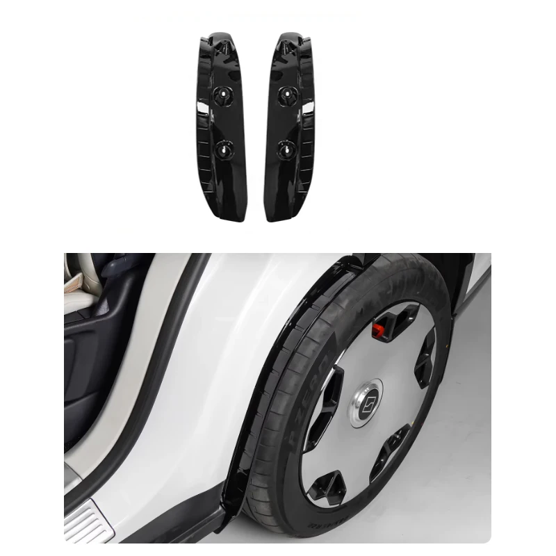 

Для ZEEKR 9X 2025 2026: Защитная накладка на заднее колесо, брызговик, водонепроницаемая панель, внешние декоративные аксессуары