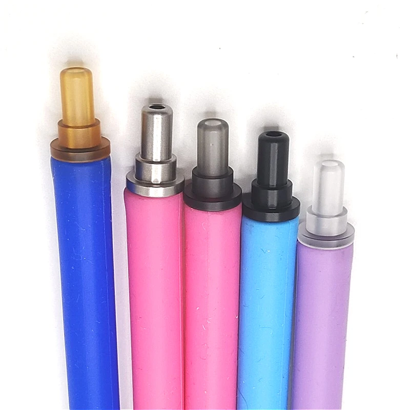 1 قطعة 510 بالتنقيط تلميح البحر الوحش v4 الفولاذ المقاوم للصدأ البلاستيك MTL المعبرة القش المشتركة #6