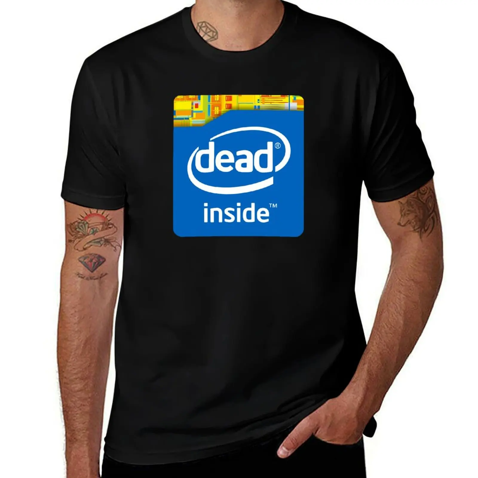 Dead Inside T-Shirt Street Style Casual Tee Shirt