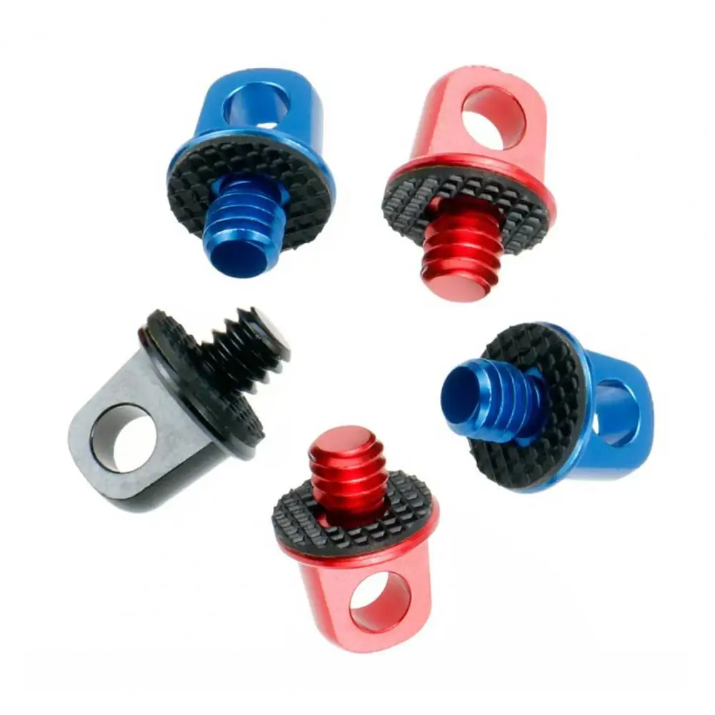 카메라 용품 카메라 어깨 스트랩 나사 범용 카메라 안전 연결 링 액세서리 어깨용 금속 나사