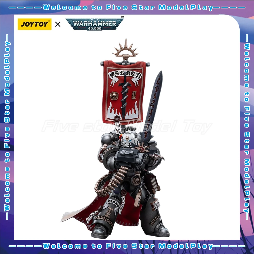 【متوفر】جسمات الأكشن الأصلية من JOYTOY Gray Knights Castellan Crowe 1/18 مجموعة هدايا ألعاب نماذج الرسوم المتحركة
