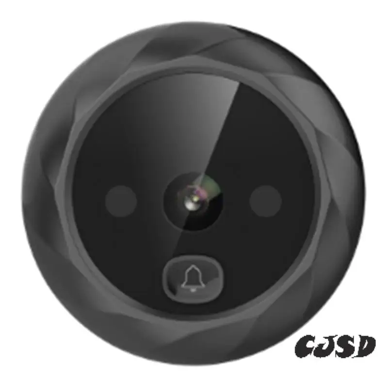 CJSD-Electronic Door Viewer With 2.4-Inch LCD Display, IR Night Vision, Photo Capture Smart Peephole Camera