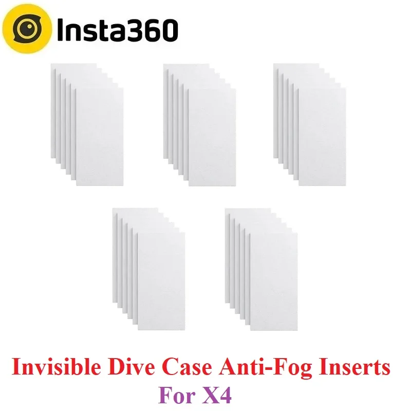 Insta360 X4 Invisible Dive Case Anti-Fog Inserts For Insta 360 X4 Original Accessories