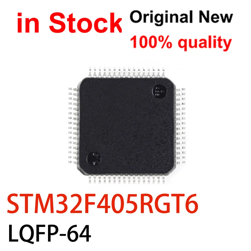 (1PCS)100% New STM32F405RGT6 STM32F405 32F405RGT6 LQFP-64 ARM Microcontrollers-MCU Chipset