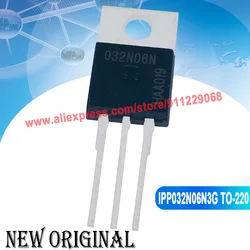 (5piece) IPP032N06N3G 032N06N TO-220 60V 120A / FQP13N50C 13N50C / IRFBF30 900V 3.6A / RHRP8120 TO-220