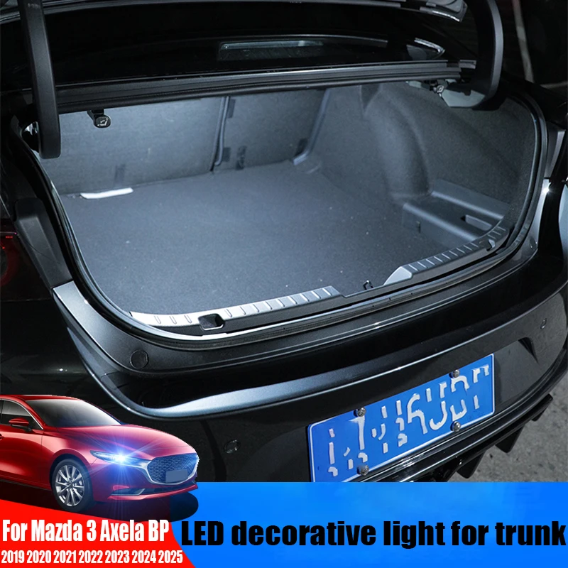 

Для Mazda 3 Axela BP 2019 2020 2021 2022 2023 2024 2025 модификация заднего багажника светодиодный специальный свет автомобильные принадлежности