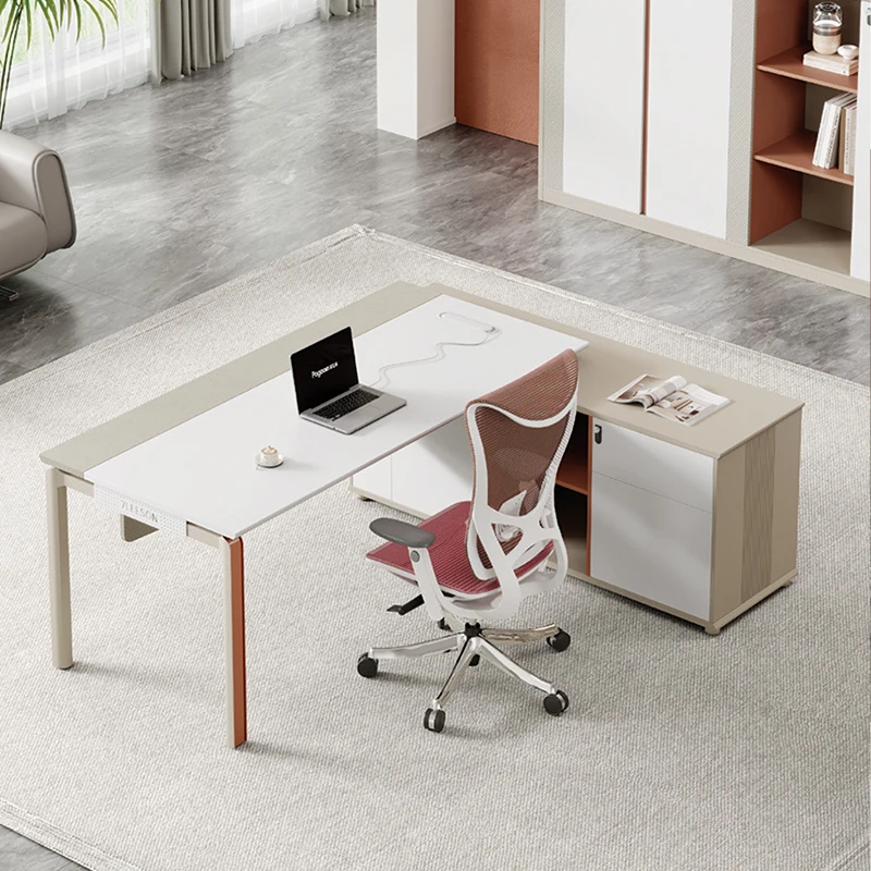 Modern Luxury Wooden Executive Manager Office Desk Office Table Office Commercial Furniture  Desk