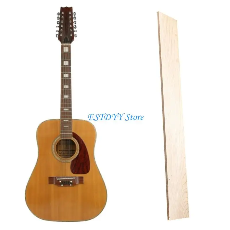 G6DE Premium Maple Guitar Bass Replacement Blank Plate For Custom Builds And Repairs