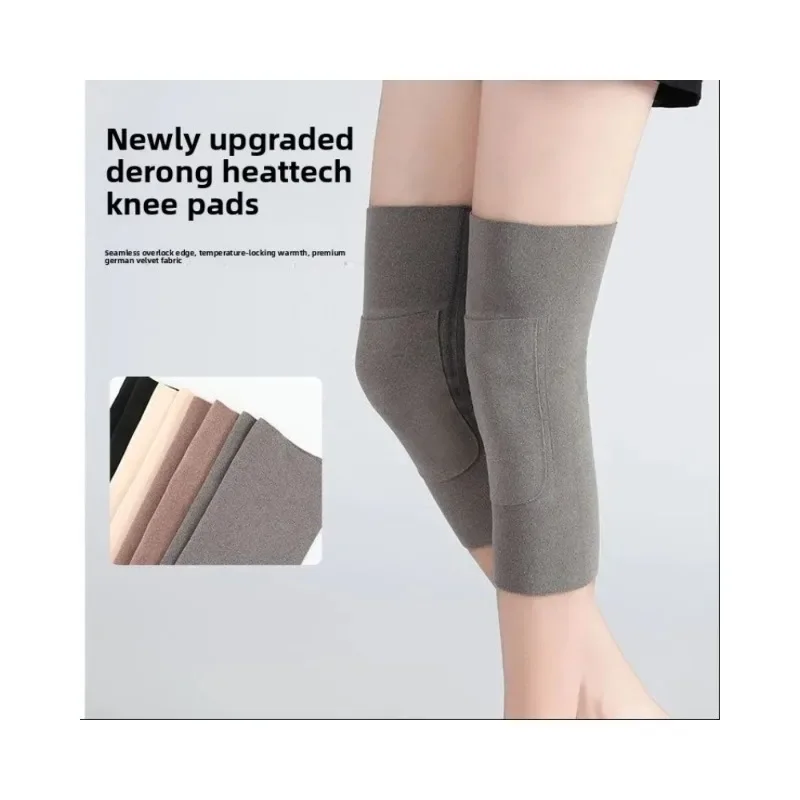 Unisex Mulberry Silk Knee Pads Thin Invisible Comfortable for Cold Legs Joint Protection Air Conditioning Room Warm