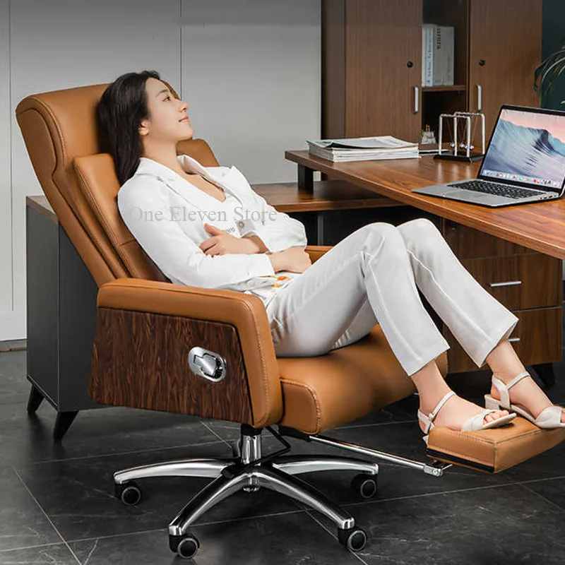 Luxury Executive Office Chair Comfy Ergonomic Iron Nordic Conference Lounge Office Chair Designer Silla De Escritorio Furniture