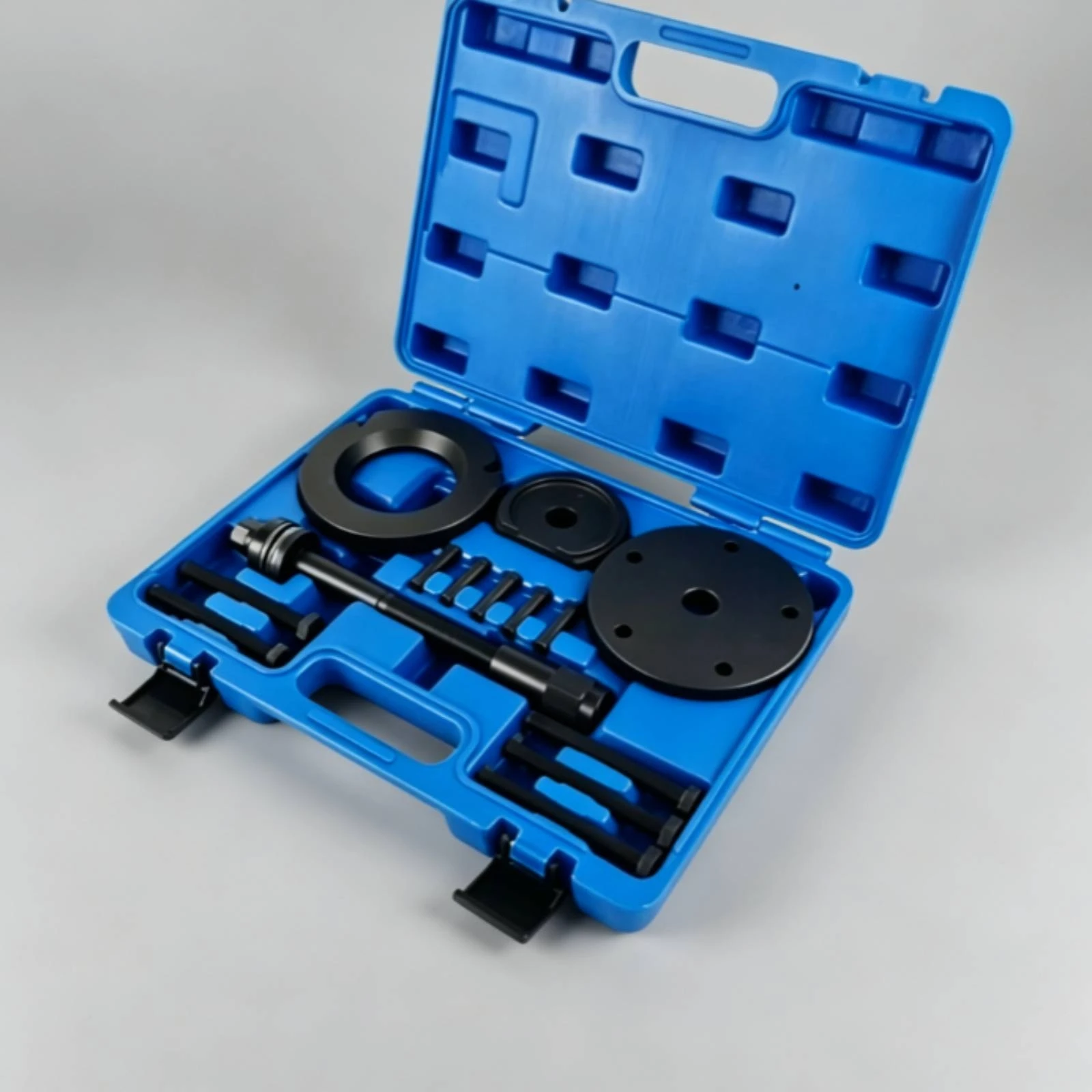 Bearing Removal Tool with Case Universal Bushing Removal Tool Kit Bushing Installer Kit Interchangeable Puller Set Long-Lasting