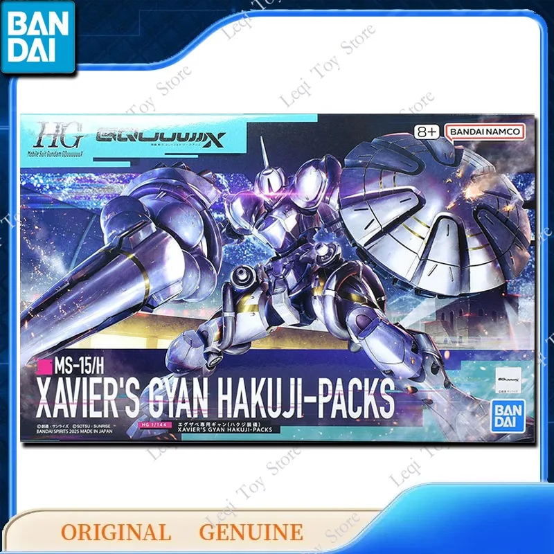 Bandai Genuino HG GQuuuuuuX MS-15'H XAVIER'S GYAN HAKUJI-PACKS GUNDAM Action Anime Figure Giocattoli Regalo Modello di Montaggio Ornamenti