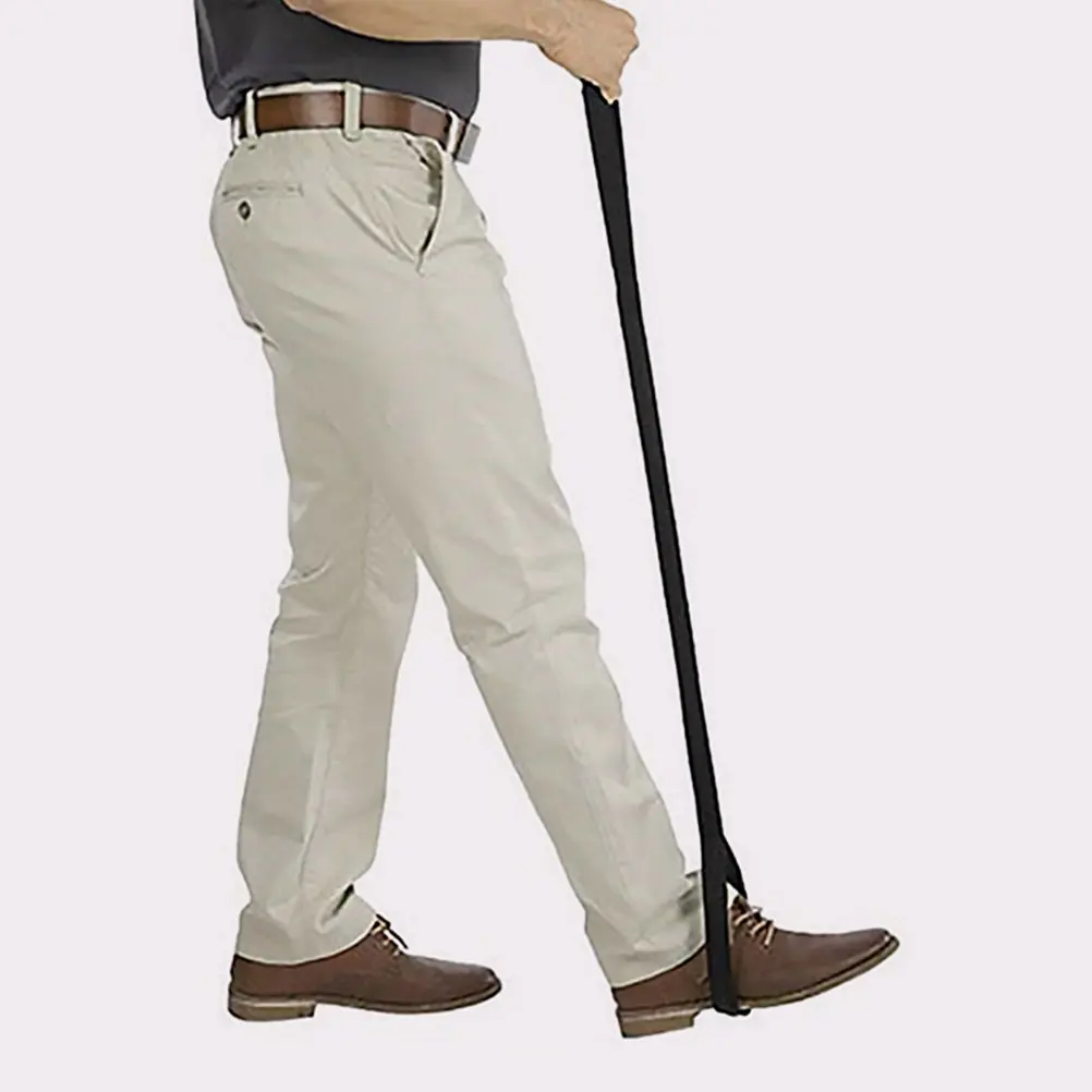 

2Pcs Household Leg Lifter Strap Folding Polyester Foot Loop Convenient Wear Resistant Leg Lifter for Elderly Disabled Daily
