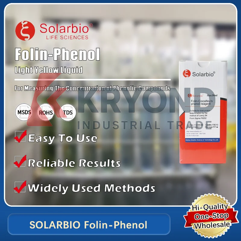 SOLARBIO Folin-Phenol for Protein Quantification and Laboratory Applications Original Product