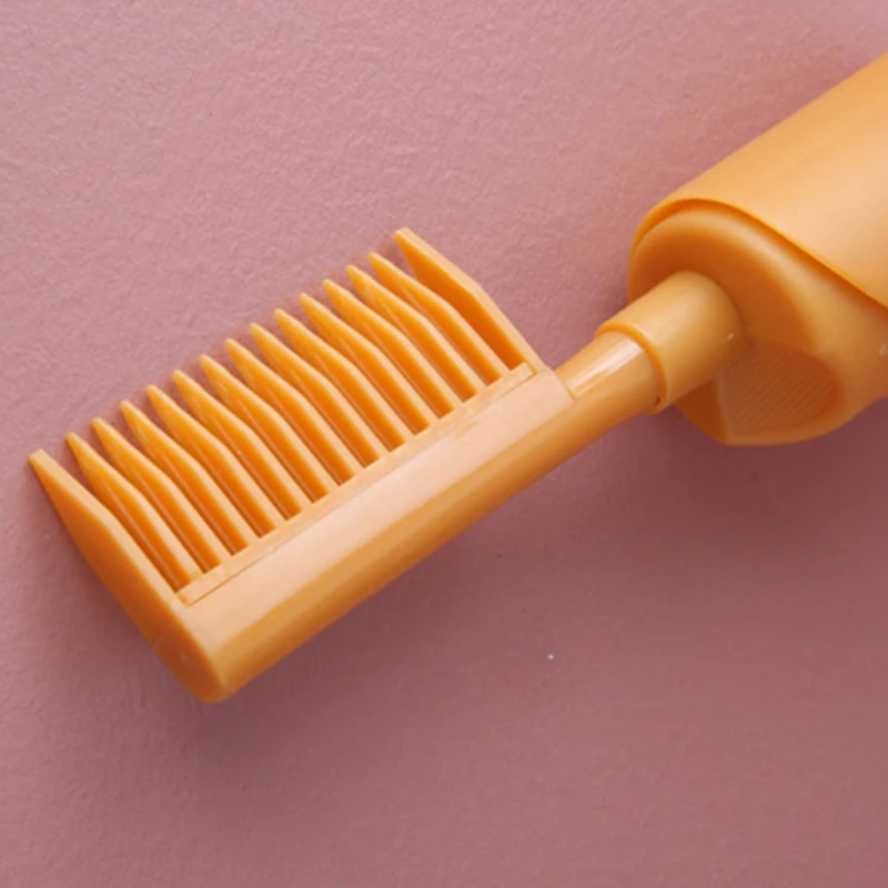 Botella para tinte capilar, peine aplicador raíces, botella dispensadora tinte para cabello, envío directo