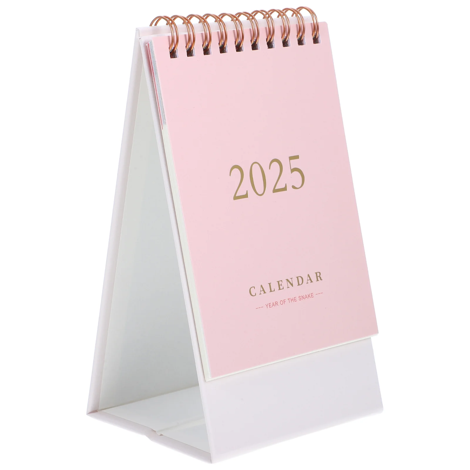 

2025 Desk Calendar Standing Delicate Decor Small Desktop Month Paper Household up Table Calendars Office