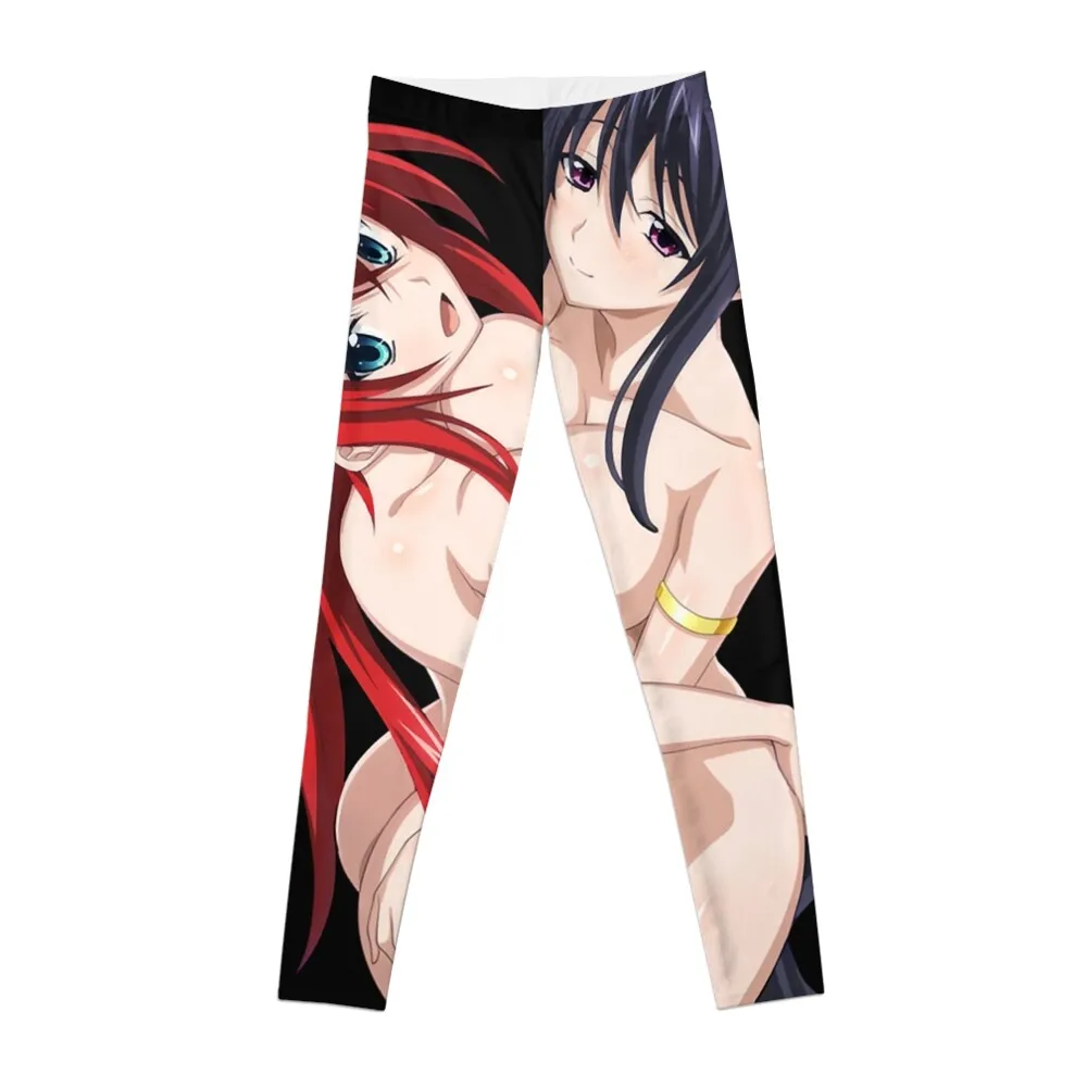 Akeno Himejima sexy hentai anime Rias Gremory High School DxD. Sticker Leggings legings for fitness flared Womens Leggings