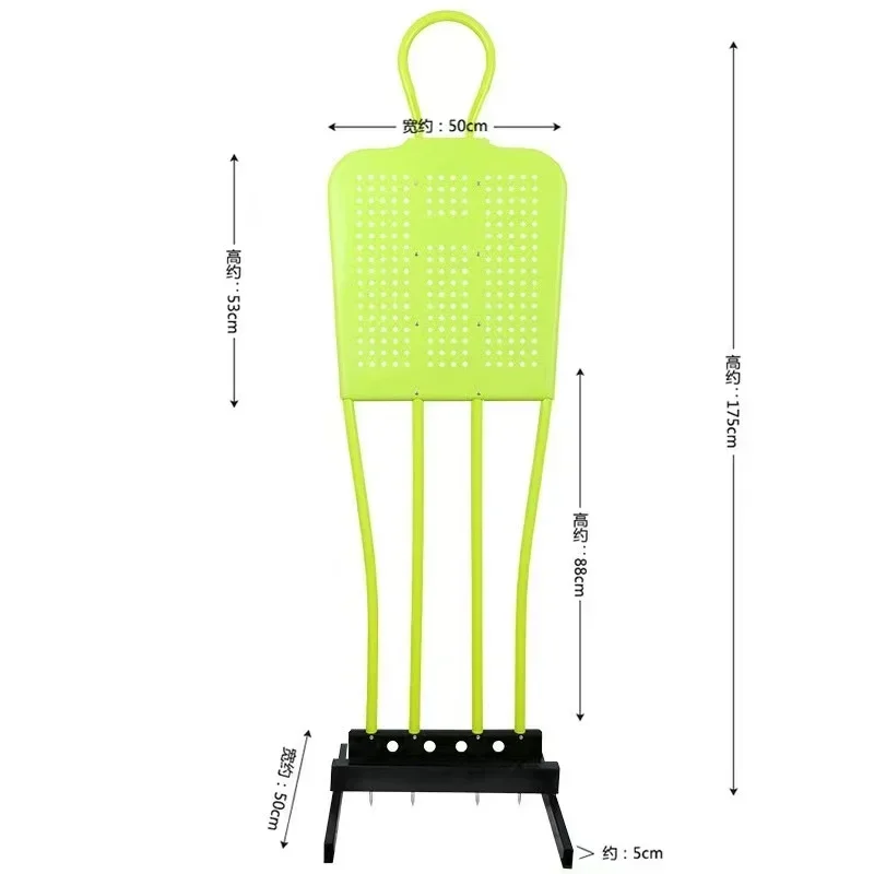عارضات تدريب كرة القدم المحمولة القابلة للطي والابتكار لحارس كرة القدم وتدريبات كرة القدم مع قاعدة مطاطية مجانية