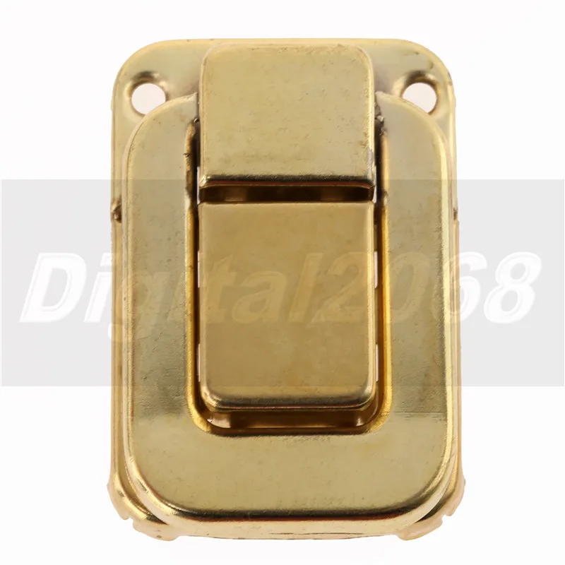 Drawer Latch Buckle Jewelry Gifts Wine Box Wood Latch Box Solid Clasp Buckles Agraffe Lock Hasps Hardware Door Furniture 47*33mm