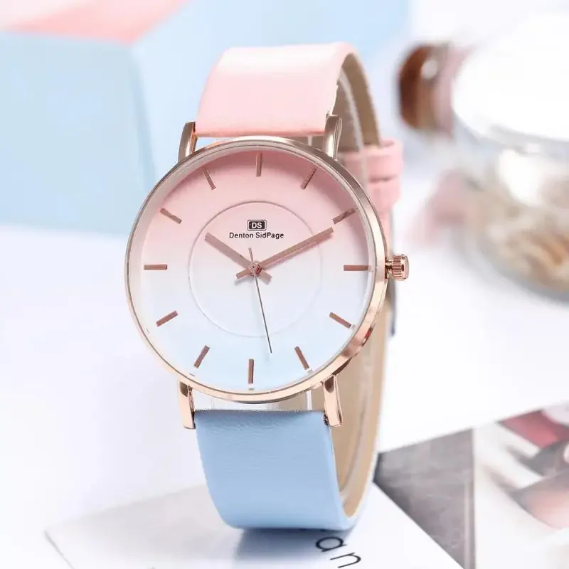 Fashion Women\'s Watches Casual Ladies Quartz Wristwatches Creative Belt Watch Student Ladies Watches Jewelry Gifts