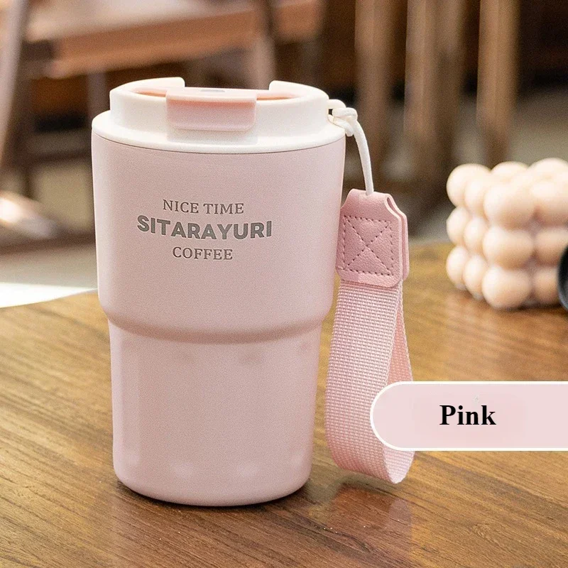 زجاجة ترمس من الفولاذ المقاوم للصدأ فائقة الجمال ، كوب قهوة عصري ، زجاجة ماء مفرغة ، السفر في المكتب ، من من من الخارج #1