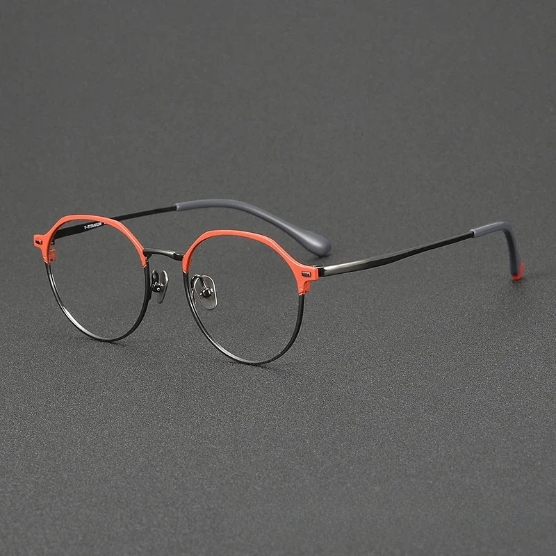 العلامة التجارية اليابانية مصمم التيتانيوم مكافحة نظارات الضوء الأزرق إطار النظارات إطارات للرجال قصر النظر النساء Oculos De Grau Masculino