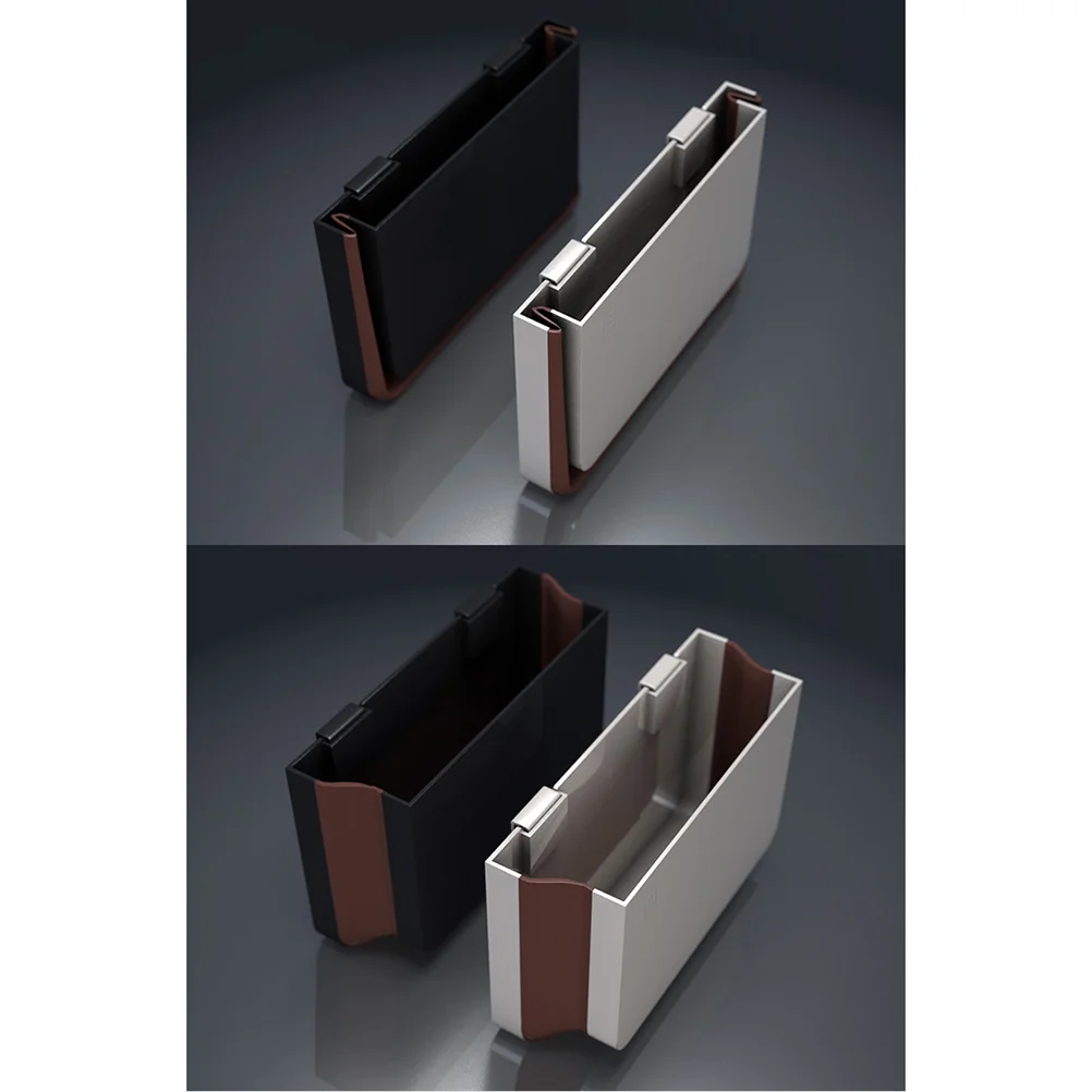 

Car Trash Bin Foldable Hanging Seat Back Organizer Black Large Capacity Lightweight Car Backseat Storage Box for Vehicle