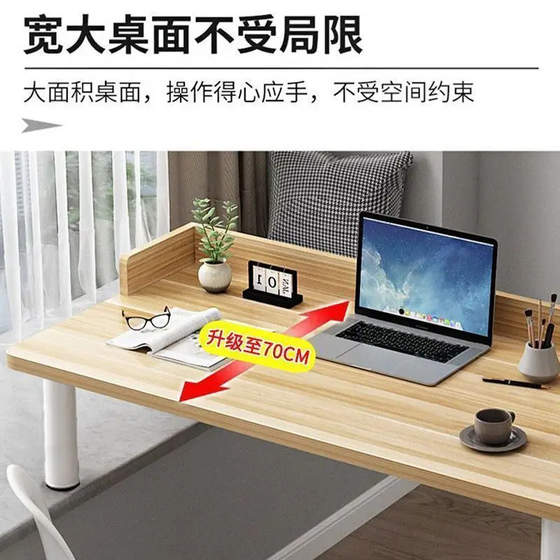 طاولة نافذة كبيرة لغرفة النوم، عالية ومنخفضة للكتابة المنزلية، دراسة الطلاب، طول الشرفة، عتبة النافذة، الكمبيوتر #3