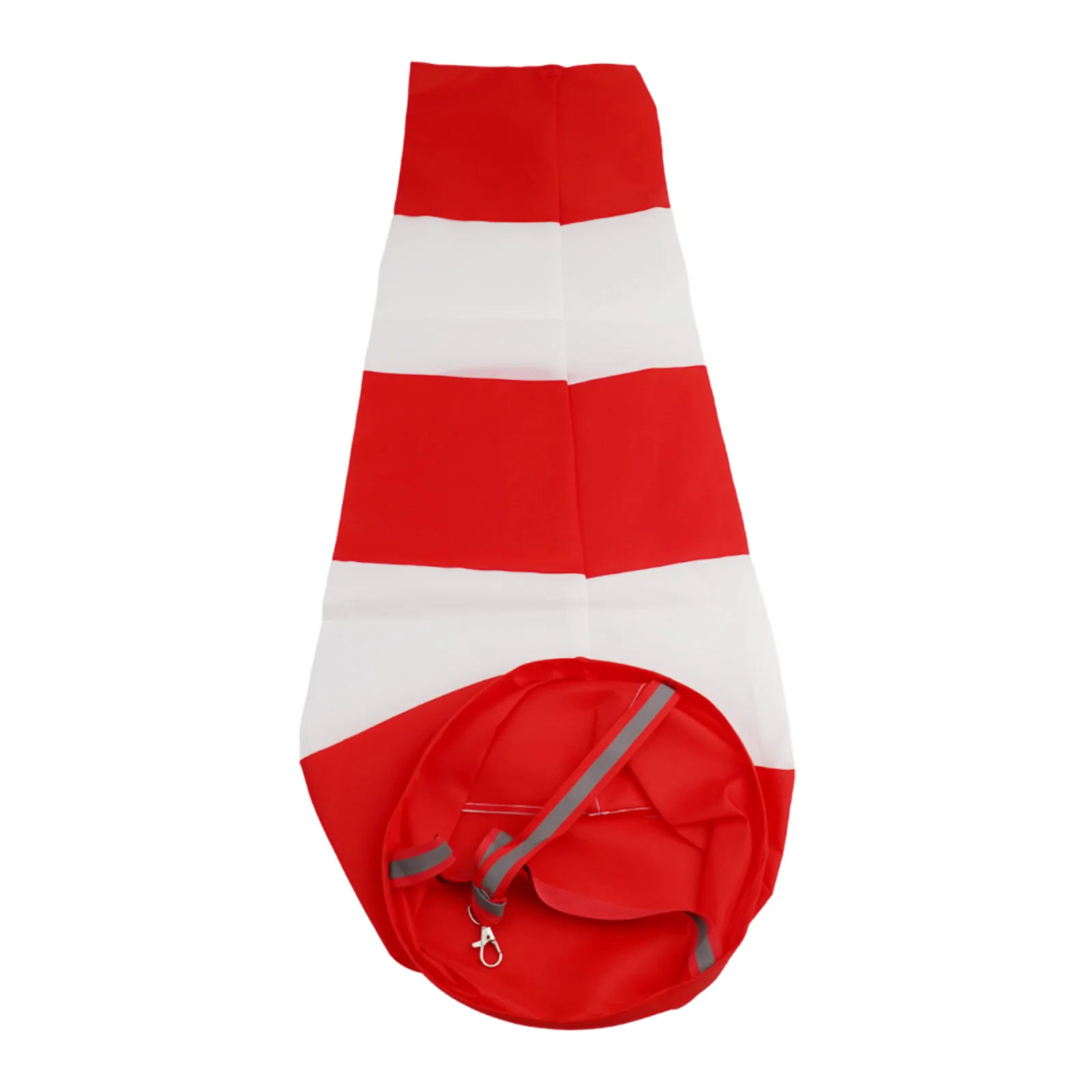 New Windsock Outdoor Garden Airport 60/80/100cm Oxford Cloth Red+White Rip-Stop Sock Bag Waterproof Wind Measurement