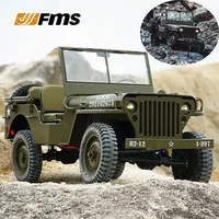 FMS 1941 1/6 MB Scaler Climber Remote Control Car Simulation Willys 4WD Off-Road Climbing Car Model Electric Toy Birthday Gift
