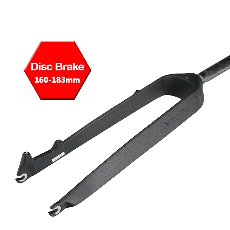 TOSEEK 3K Full Carbon Fiber Ultralight Front Fork, Fit 26/27.5/29 Inch Mountain & Road Bike Replacement Parts