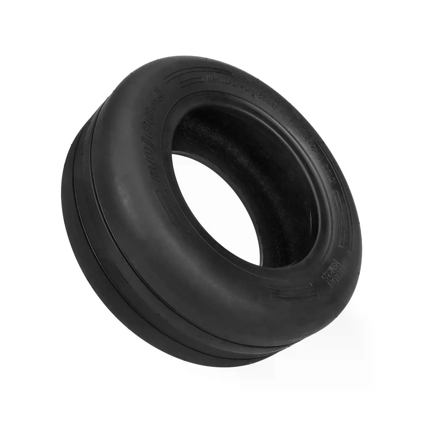 

Hoverboard Vacuum Tire Black 80 60-5 Kart Tire Wear-resistant Pressure-resistant Long Service Life Excellent Elasticity