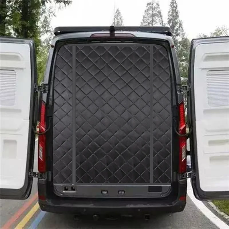 RV Tailgate Insulation Curtain For Fiat Ducato Peugeot Boxer Citroen Relay 2006+ Ram Promaster Rear Cabin Door Sunshade Cover