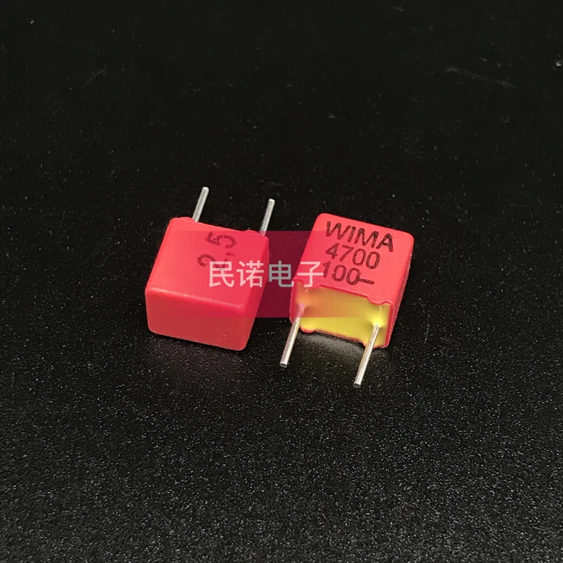 5/10/50pcs German WIMA Film Capacitor FKP2 100V 0.0047UF 100V 472 4700PF Pitch 5mm Audio passive capacitor
