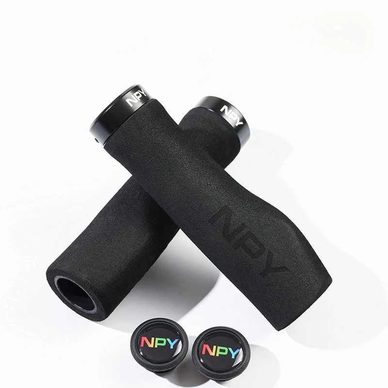 AliExpress UK NPY Bicycle Grips Soft Rubber For Mountain Bike Shockproof Anti-Slip Handlebar Cover Lock On Ergonomic Cycling Handle Bar Parts