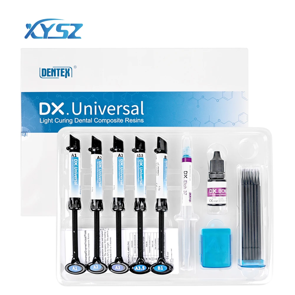 Universal Dental Cura Light Glue, resina composta, colagem adesiva, Etch Gel Kit, suporte ortodôntico, gel de dentes