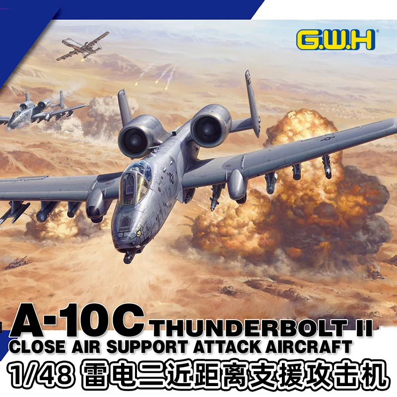 

Набор масштабной модели самолета Great Wall Hobby L4829 1/48 A-10C Thunderbolt II