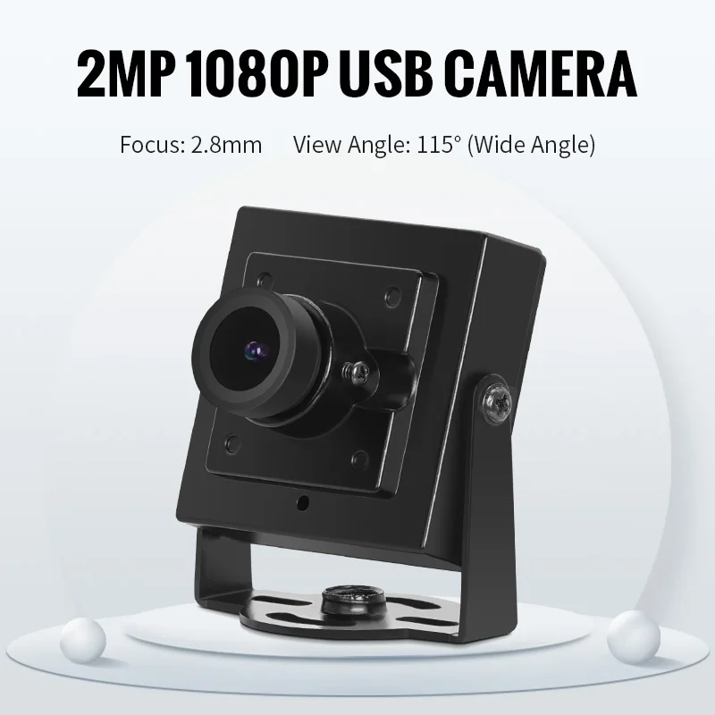 3200 AR0230 1080P 2.8mm 115degree USB Plug Play Camera H.264 Wide Dynamic UVC Wide Angle 2MP Industrial Vision Camera
