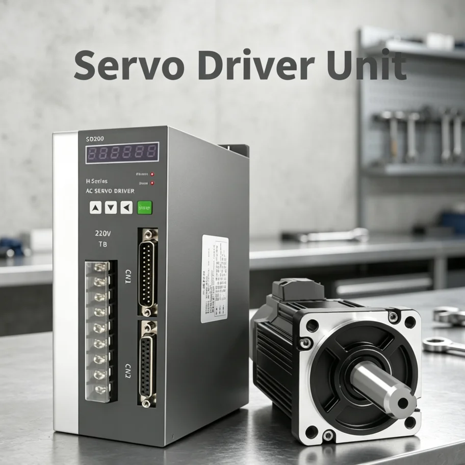 220V SD200 H Series AC Servo Driver And High Torque Servo Motor Complete Kit For CNC Automation Machine