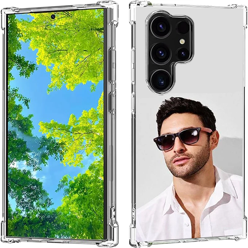 لتقوم بها بنفسك لسامسونج غالاكسي S25 S24 S23 S22 الترا بلس + FE تخصيص الصورة الخاصة سيليكون المتقدمة الهاتف الخليوي الغطاء الواقي #6