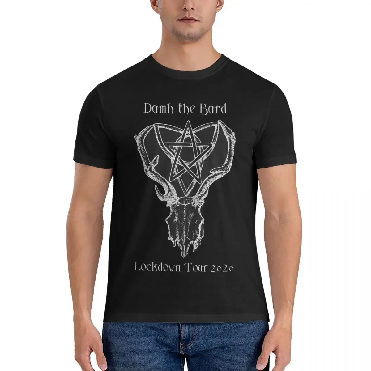 Официальная футболка Lockdown Tour 2024, забавная футболка унисекс оверсайз, мужские летние рубашки с круглым вырезом, топы