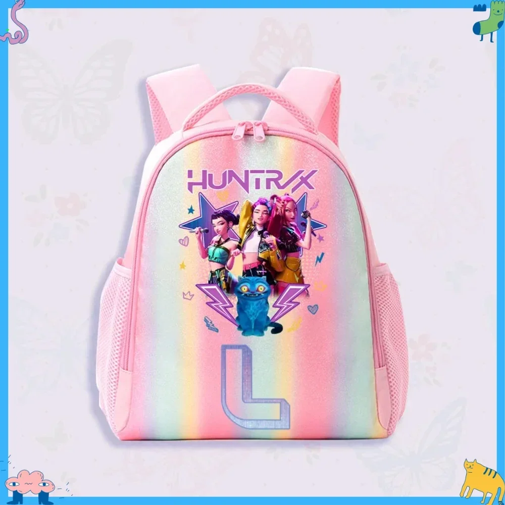 For Storage and Travel Kpop Star Chasing Chest Bag for KPOP Backpack with Rainbow Vertical Stripes and Flashing Pieces