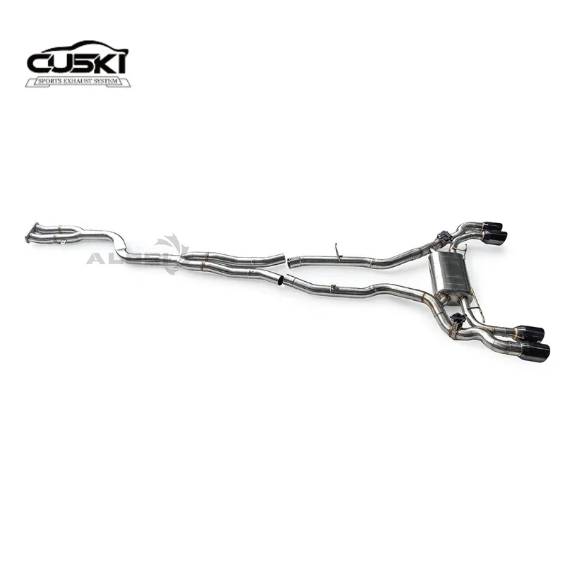 

High performance exhaust components suitable for BMW X3M/X4M F97/F98 3.0T 2019-2023 stainless steel valve cat back exhaust