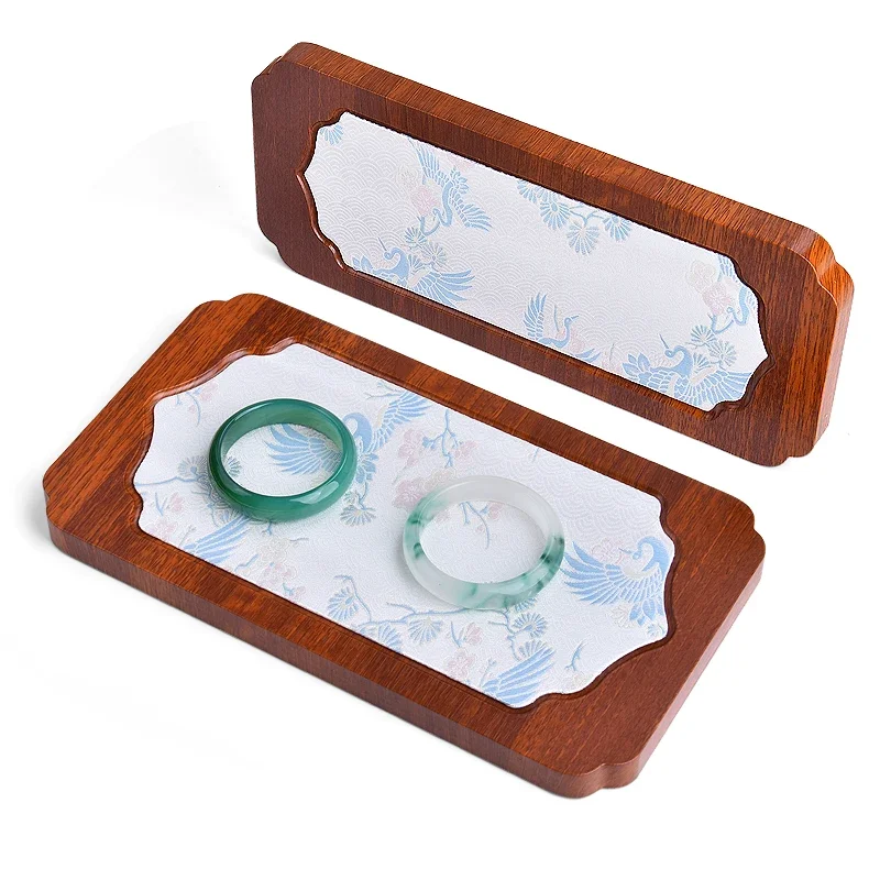 Wood grain shaped jewelry rings, necklaces, jewelry display shelves, stationery storage, viewing goods, jewelry trays