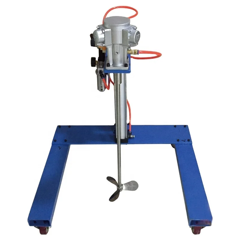 Pneumatic Explosion-proof Liquid Mixer Agitator 800U 170KG