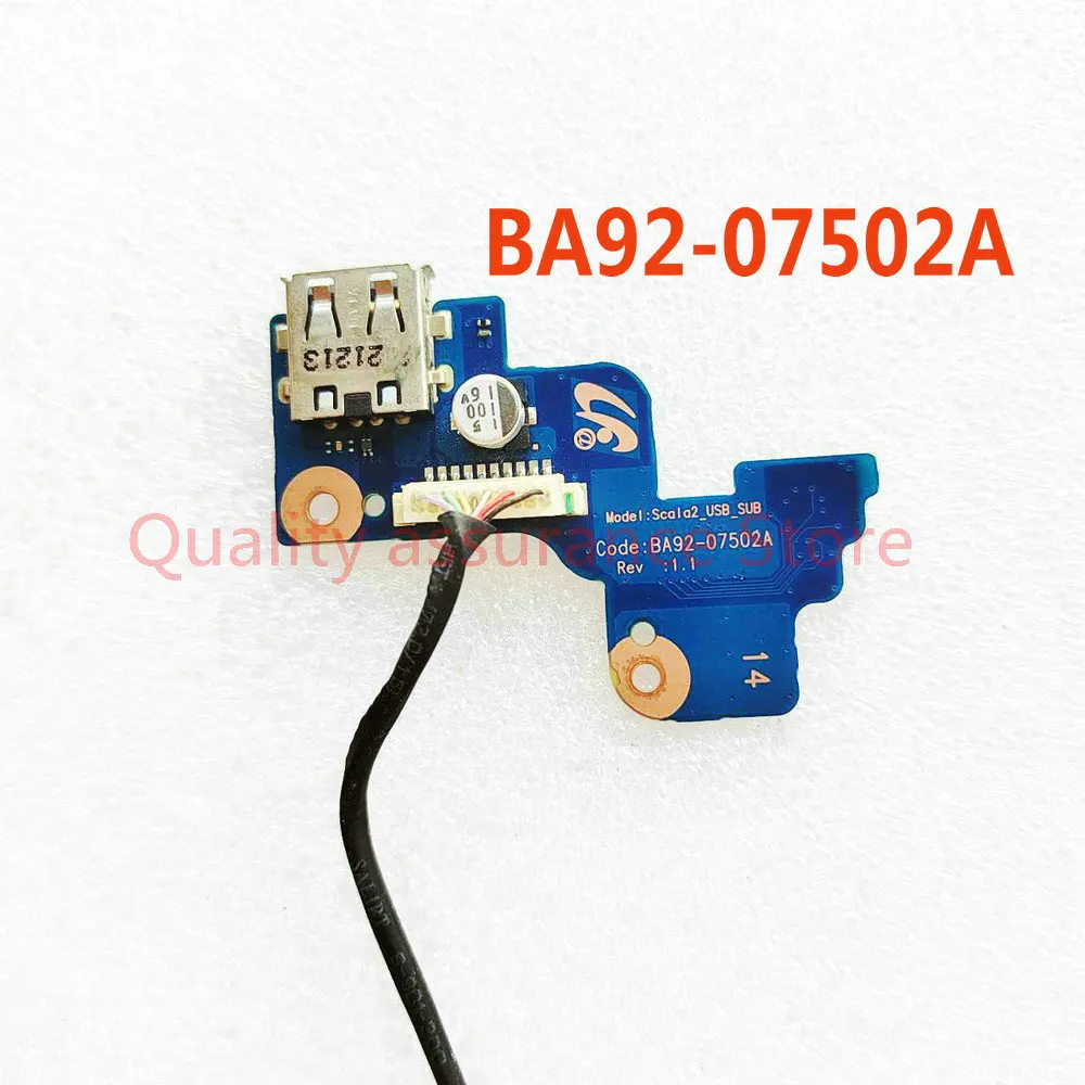 BA92-07488A Laptop Aan/Uit-Knop Schakelaar Usb Board Voor Samsung Rv411 Rv420 Rv408 Rv409 Rv415 Rv515 Rv511 BA92-07502A Usb-Kabel
