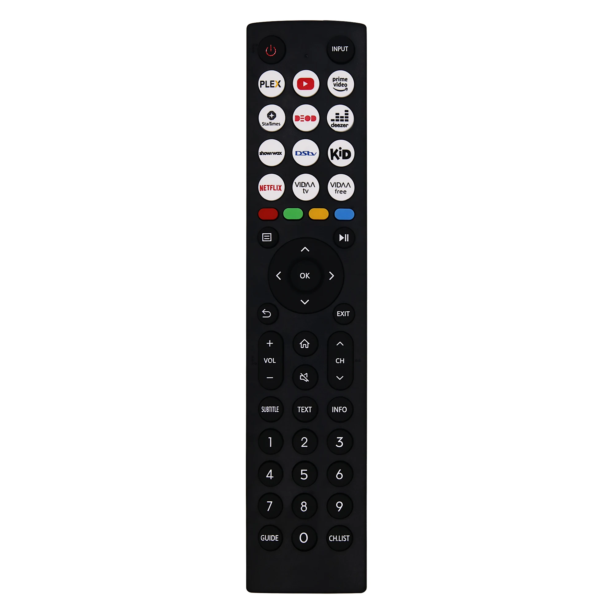 EN2J36H Replace Remote Control Compatible with Hisense 4K ULED LED LCD TV 65U7HQ 55U8HQ 55U8HAU 65U8HQ 75U8HAU 55E7HQ 65U8HAU 50