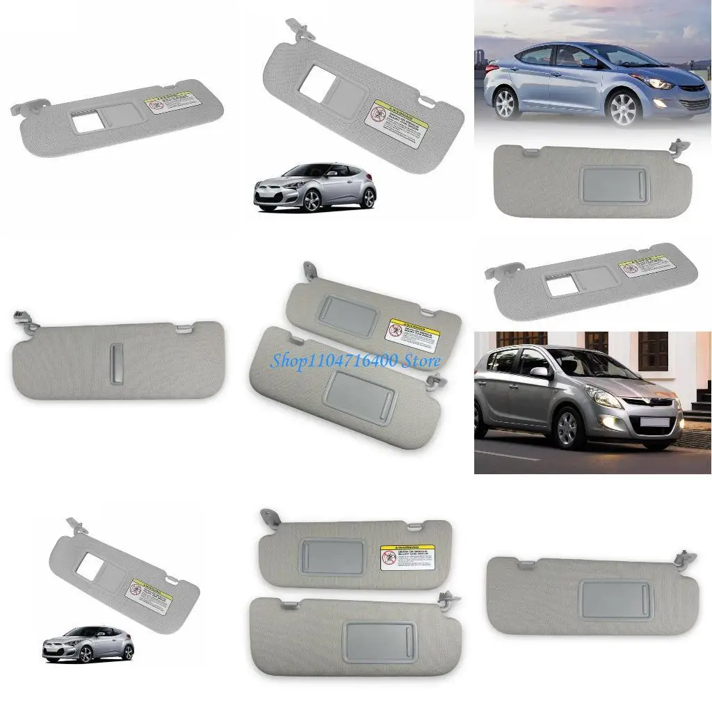 y1gd For Veloster 12-2015 85210-2V130-TX 85220-2V140-TX Car Sunvisor Right Left Side